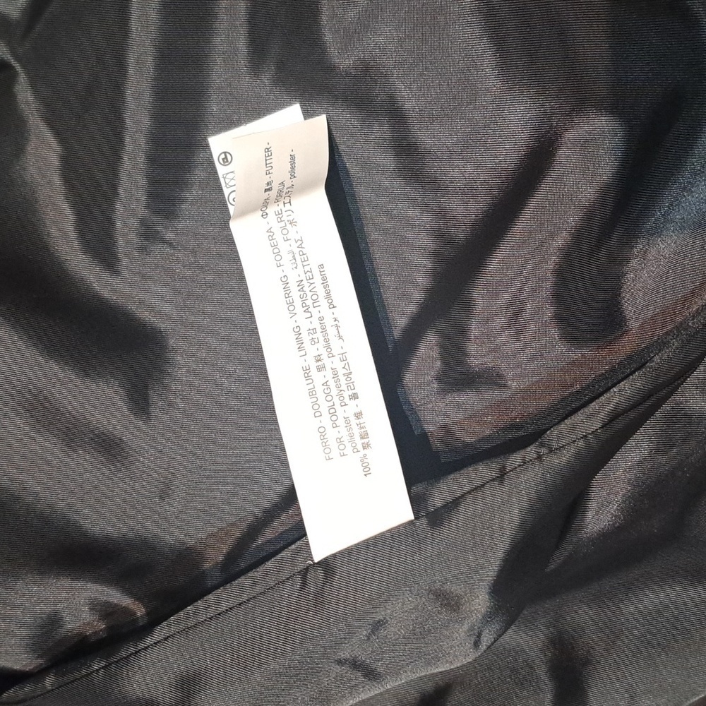 NWT Zara brown faux leather (polyester) XXL coat, $228.00 - Picture 4 of 4